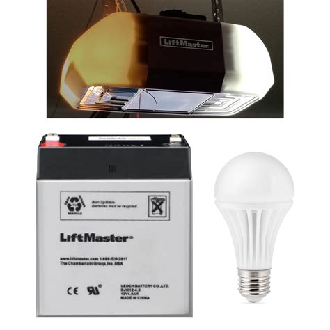 liftmaster 485lm battery replacement