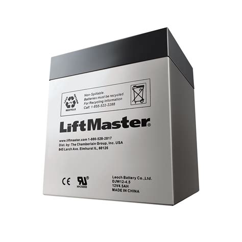 liftmaster garage door opener battery replacement