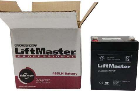 liftmaster gate battery replacement